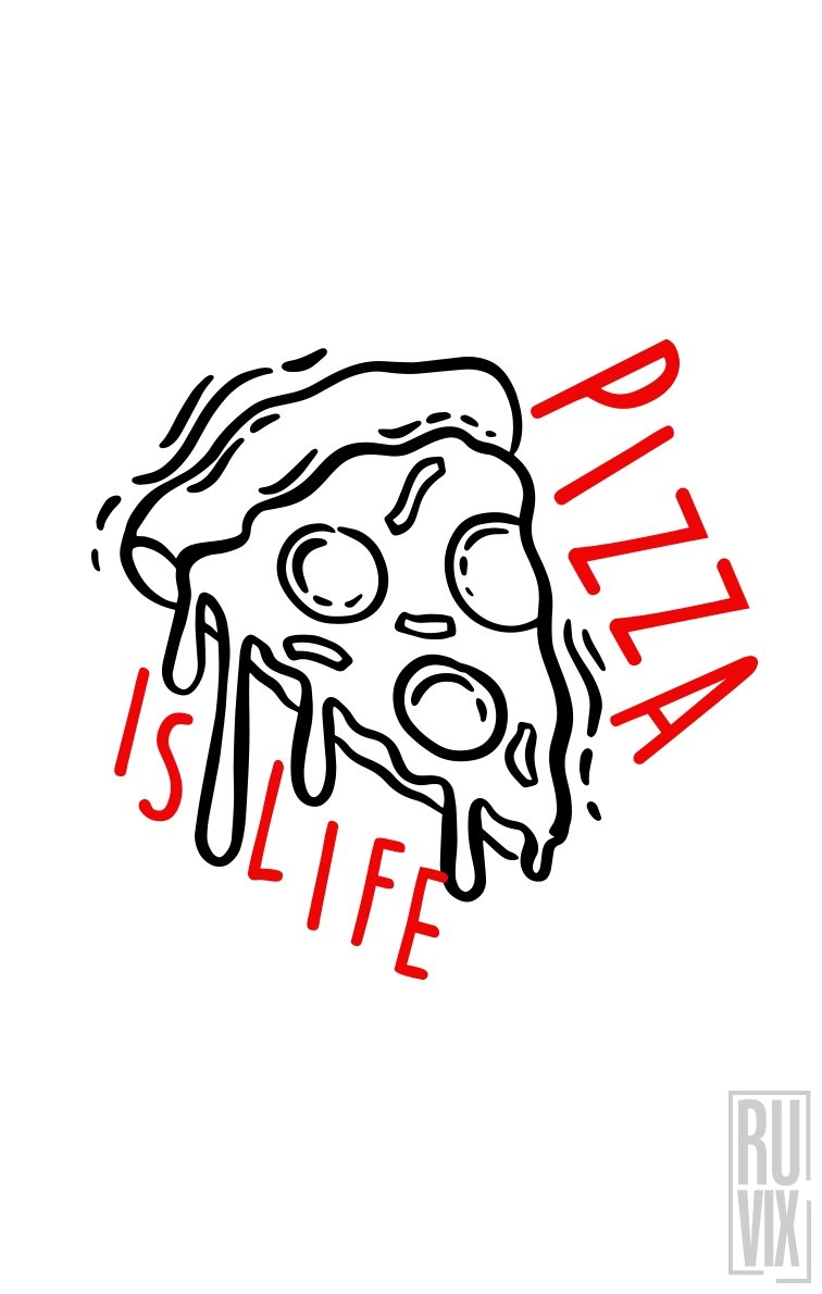 Bluză Pizza is Life