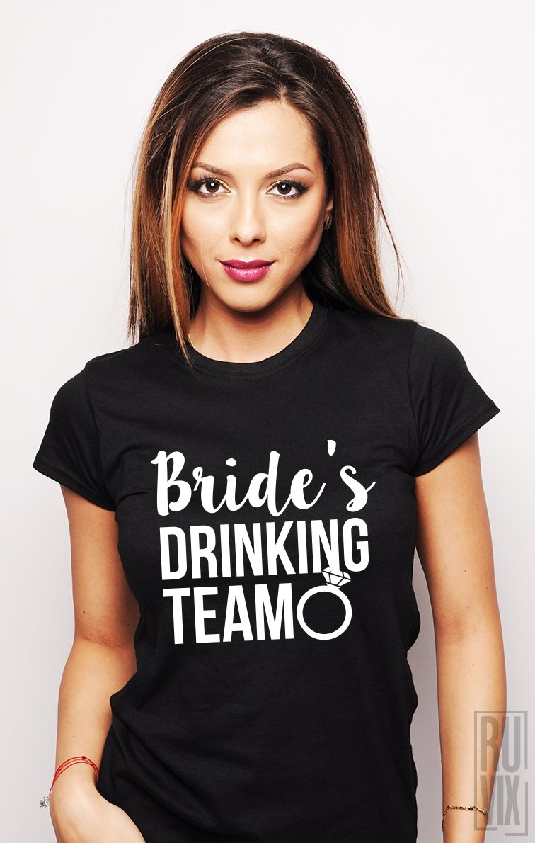 Tricou Bride's Drinking Team