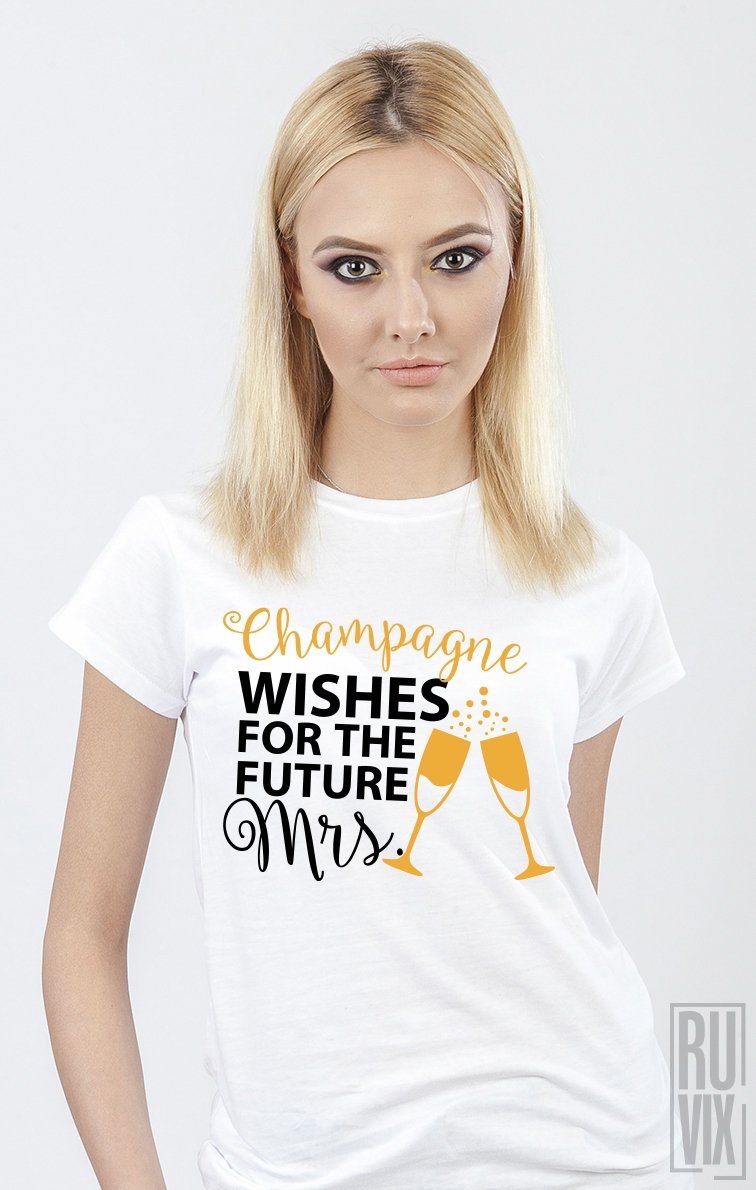 Tricou Champagne Wishes