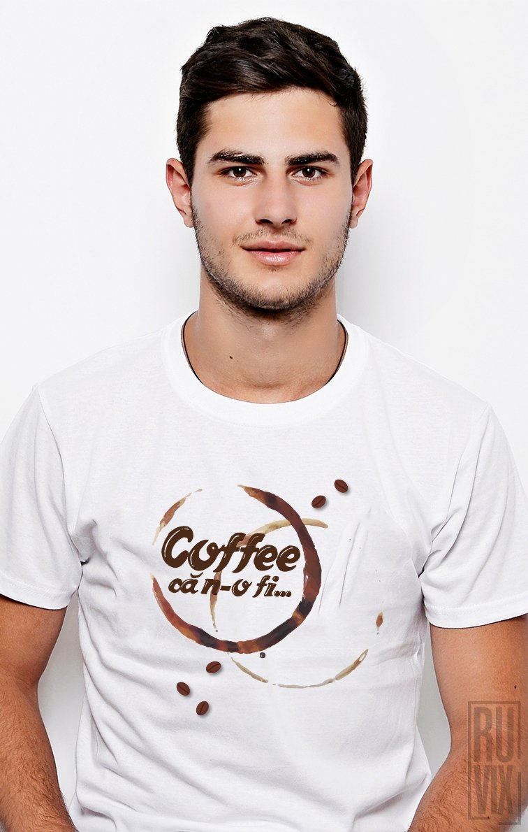 Tricou Coffee, că n-o fi
