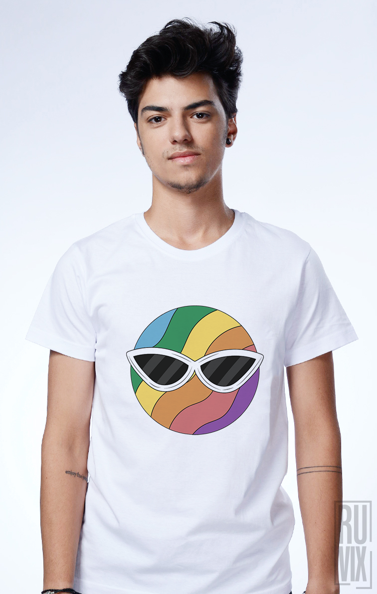 Tricou Emoji Pride