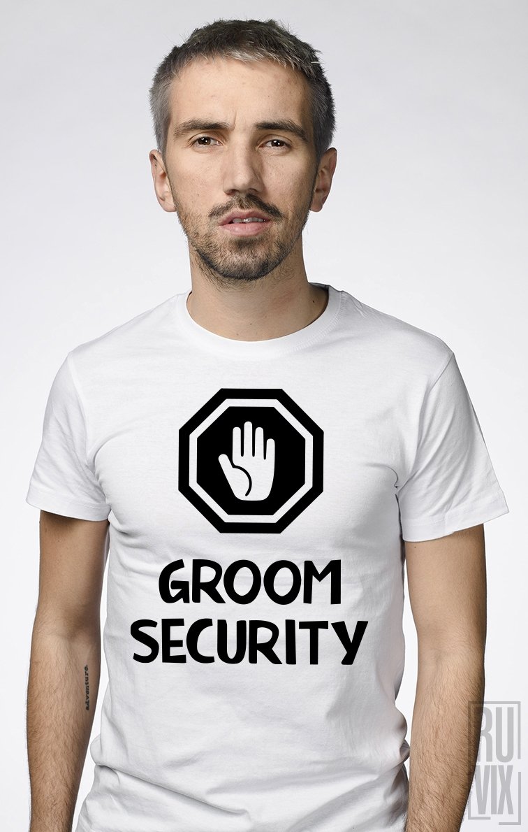 Tricou Groom Security