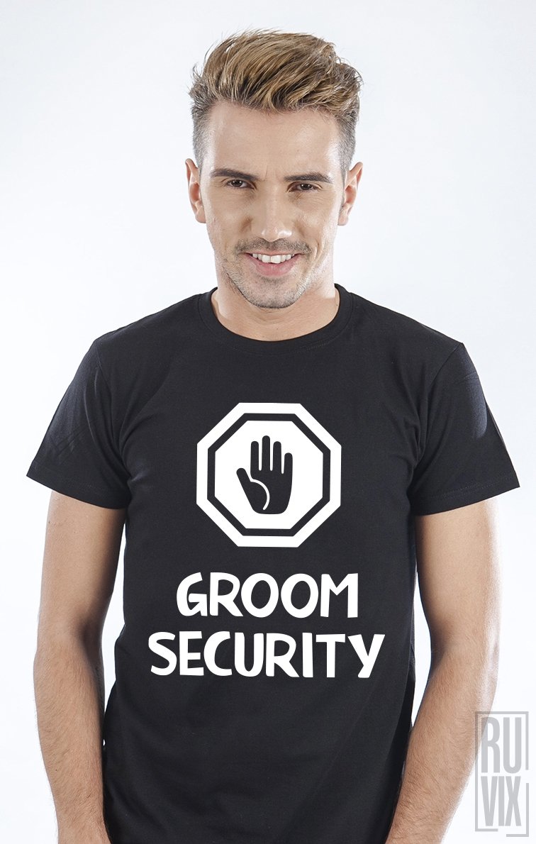 Tricou Groom Security