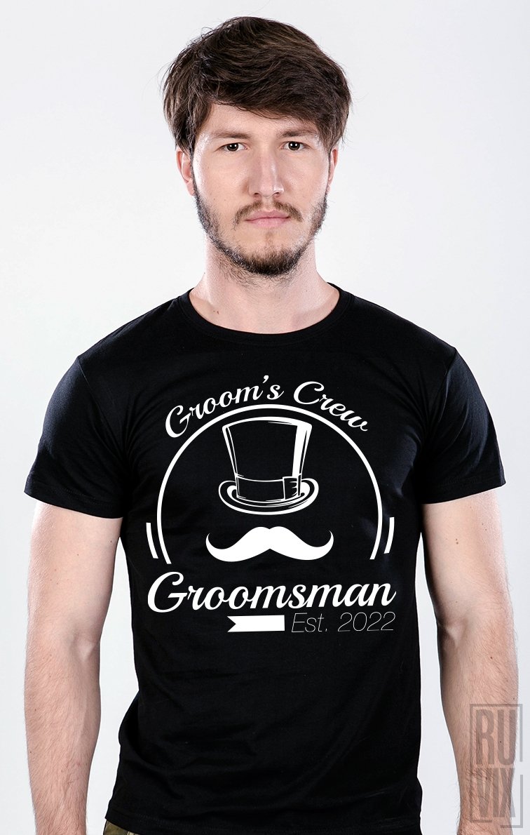 Tricou Groomsman Est. 2022