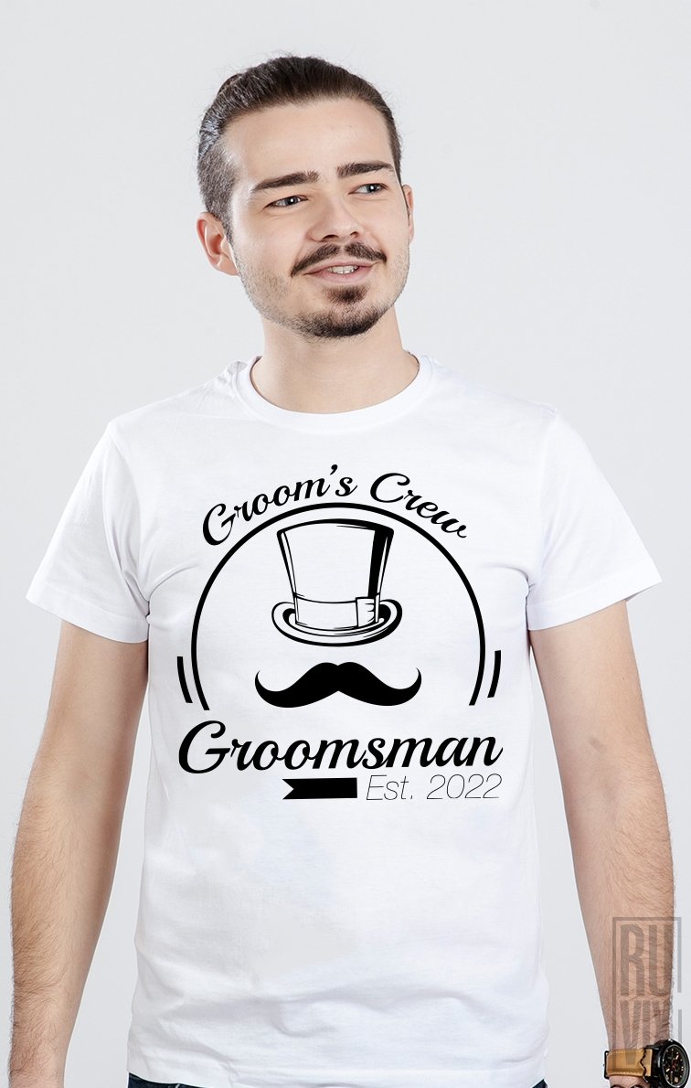 Tricou Groomsman Est. 2022