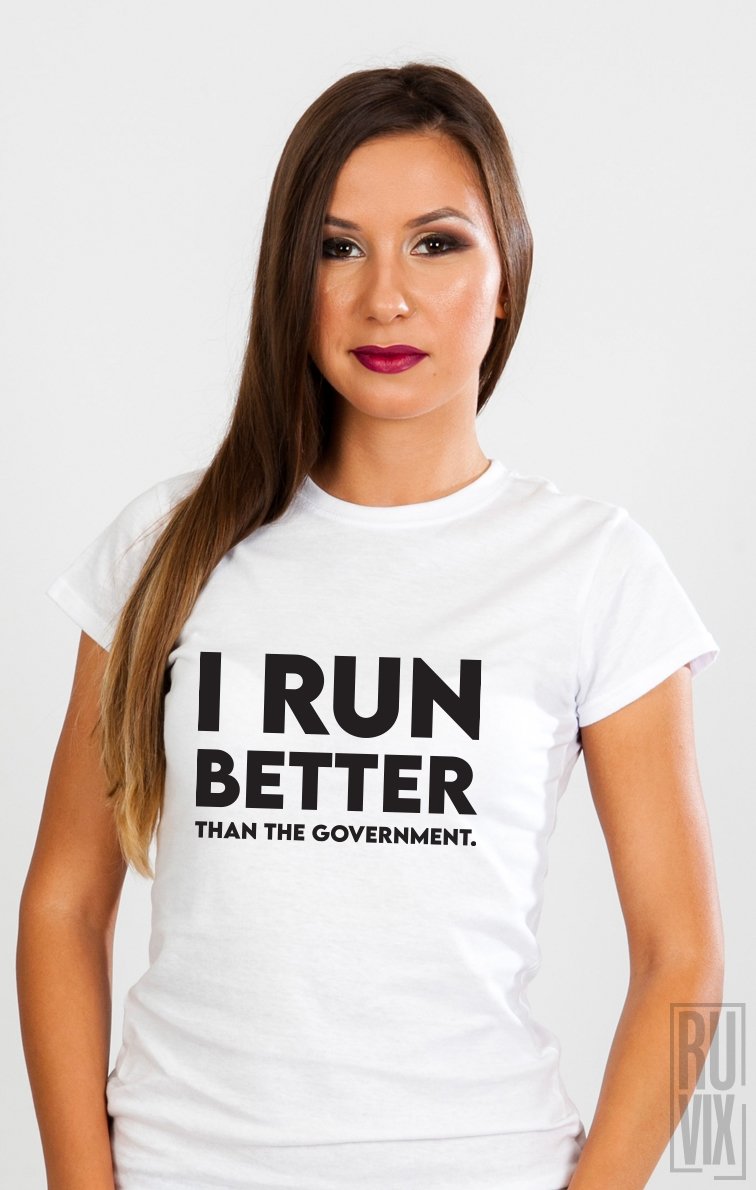 Tricou I Run Better