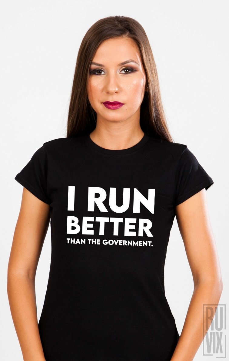 Tricou I Run Better