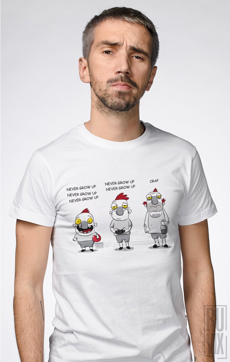 Tricou Never Grow Up