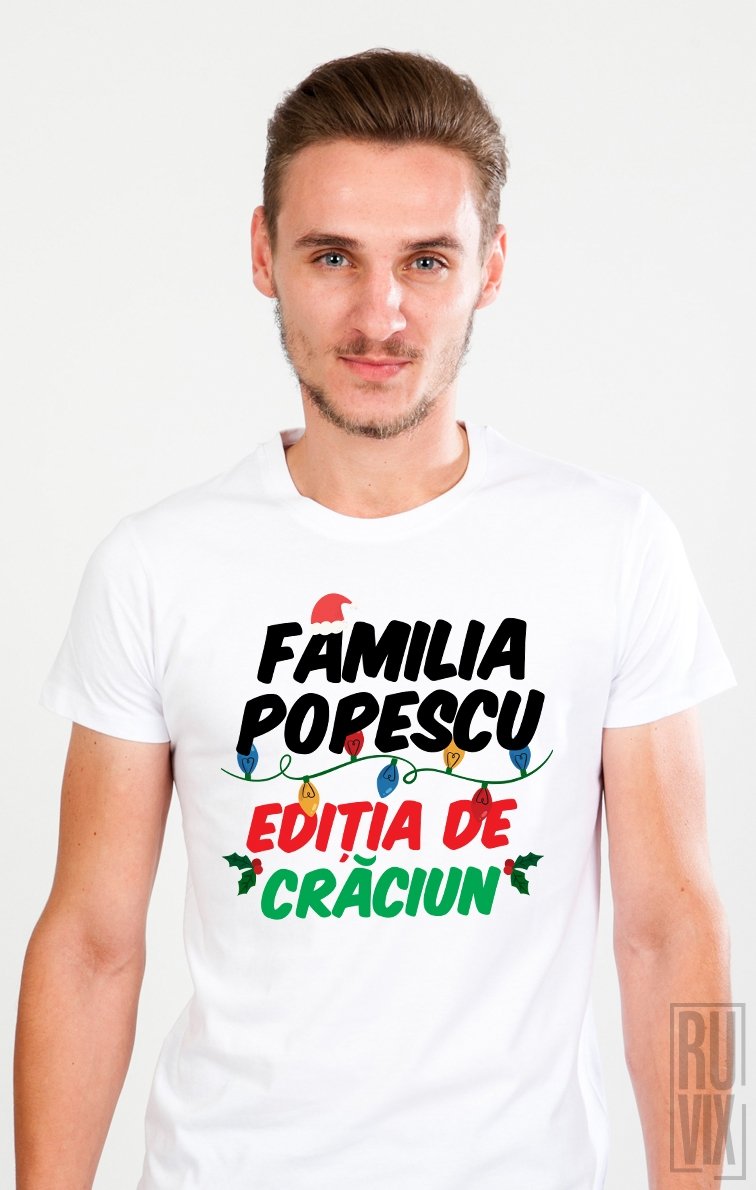 Tricou personalizat Ediție de Crăciun