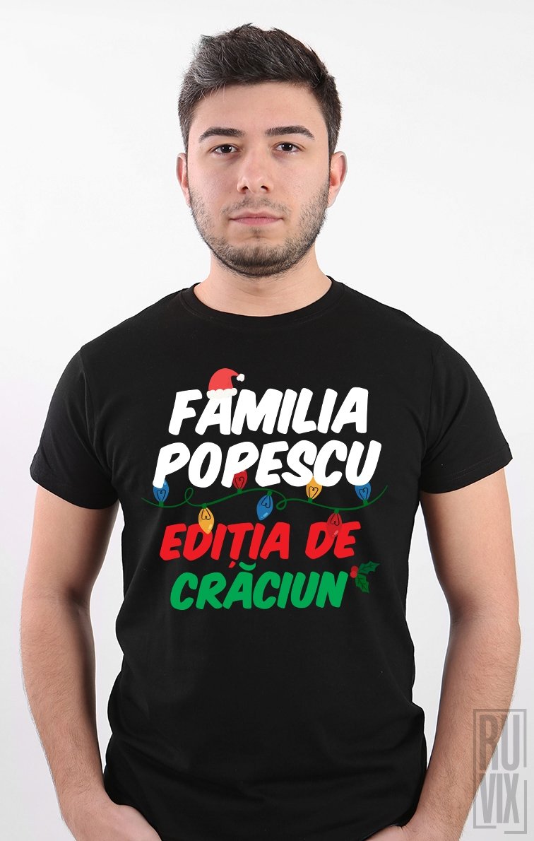 Tricou personalizat Ediție de Crăciun