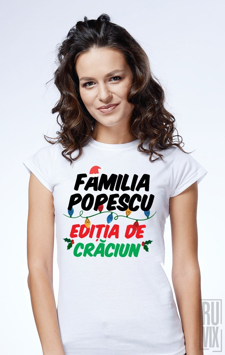 Tricou personalizat Ediție de Crăciun