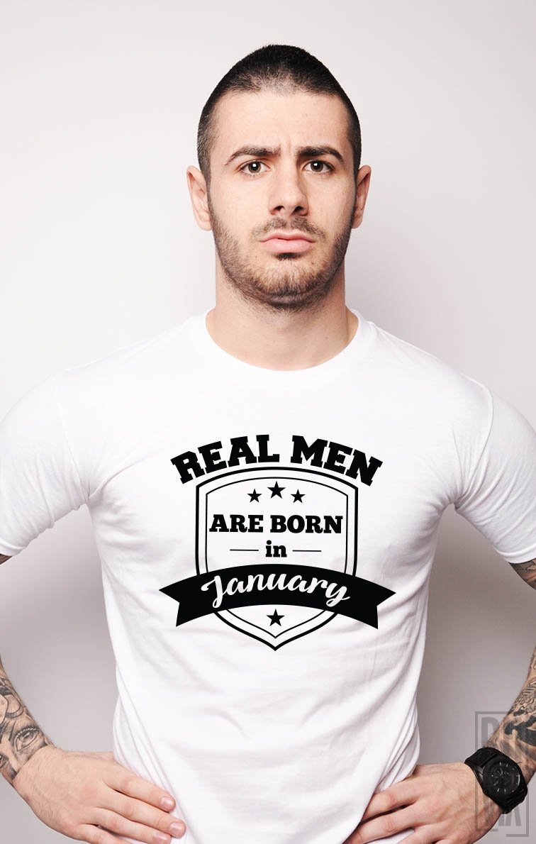 Tricou Real Men January