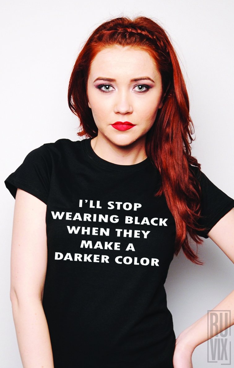 Tricou Stop Wearing Black