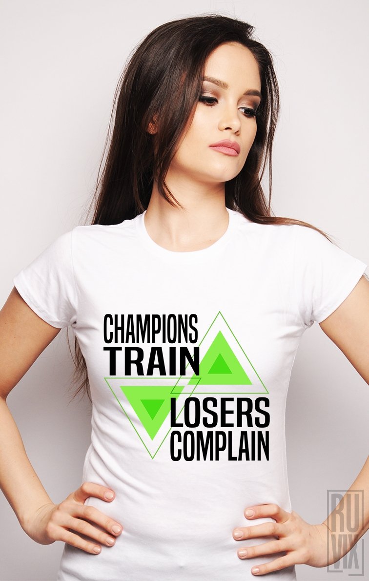 Tricou Train Champions