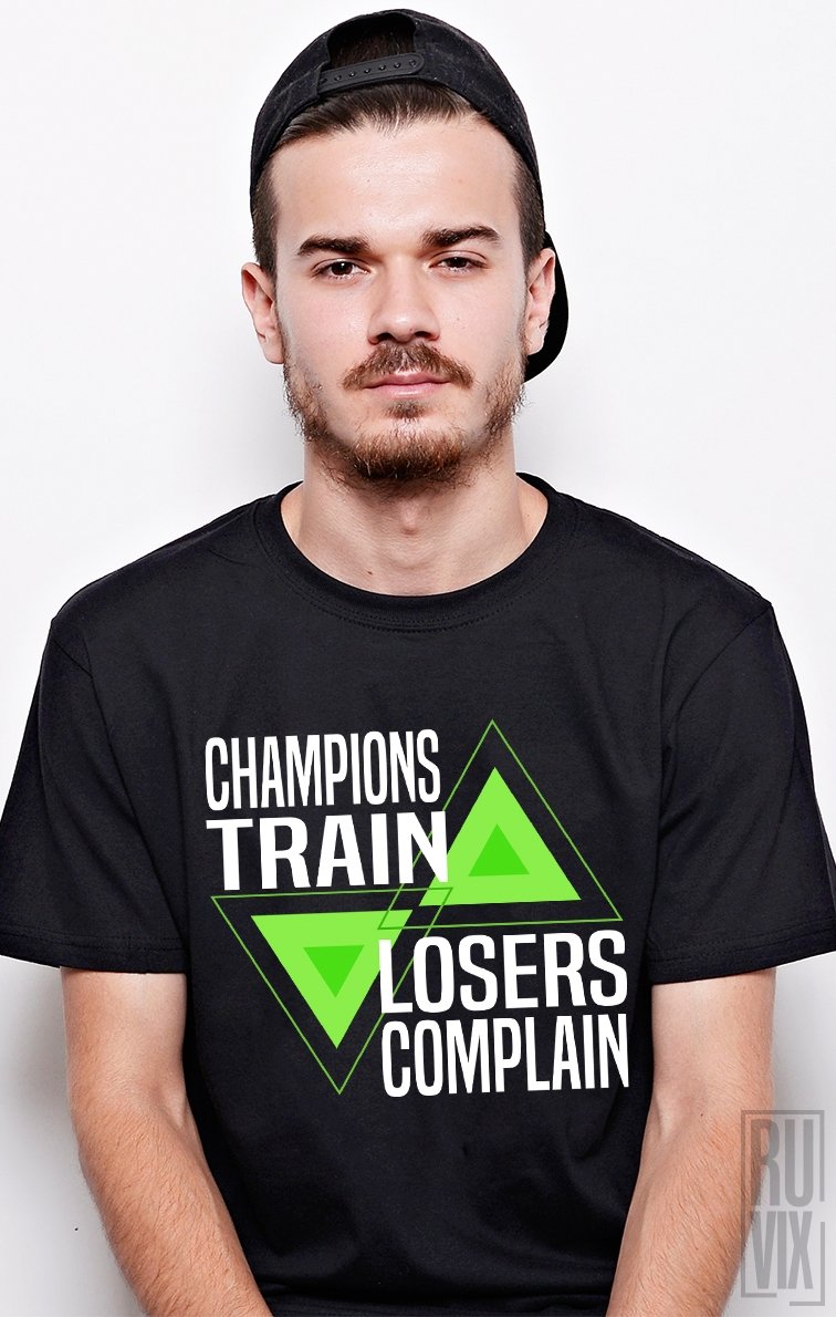 Tricou Train Champions