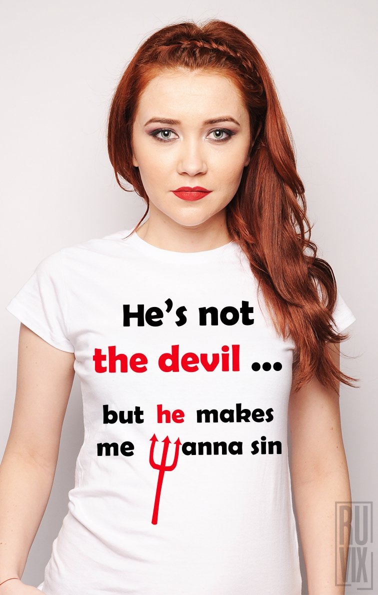 Tricou Wanna Sin (for her)