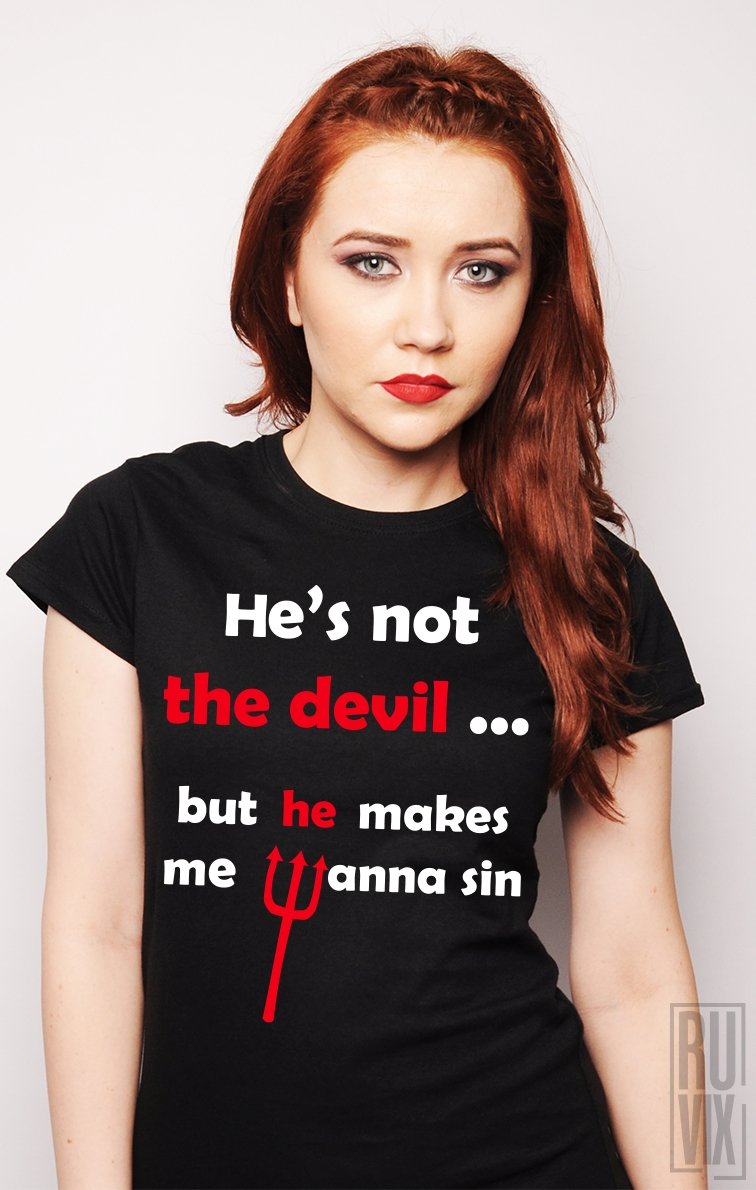 Tricou Wanna Sin (for her)
