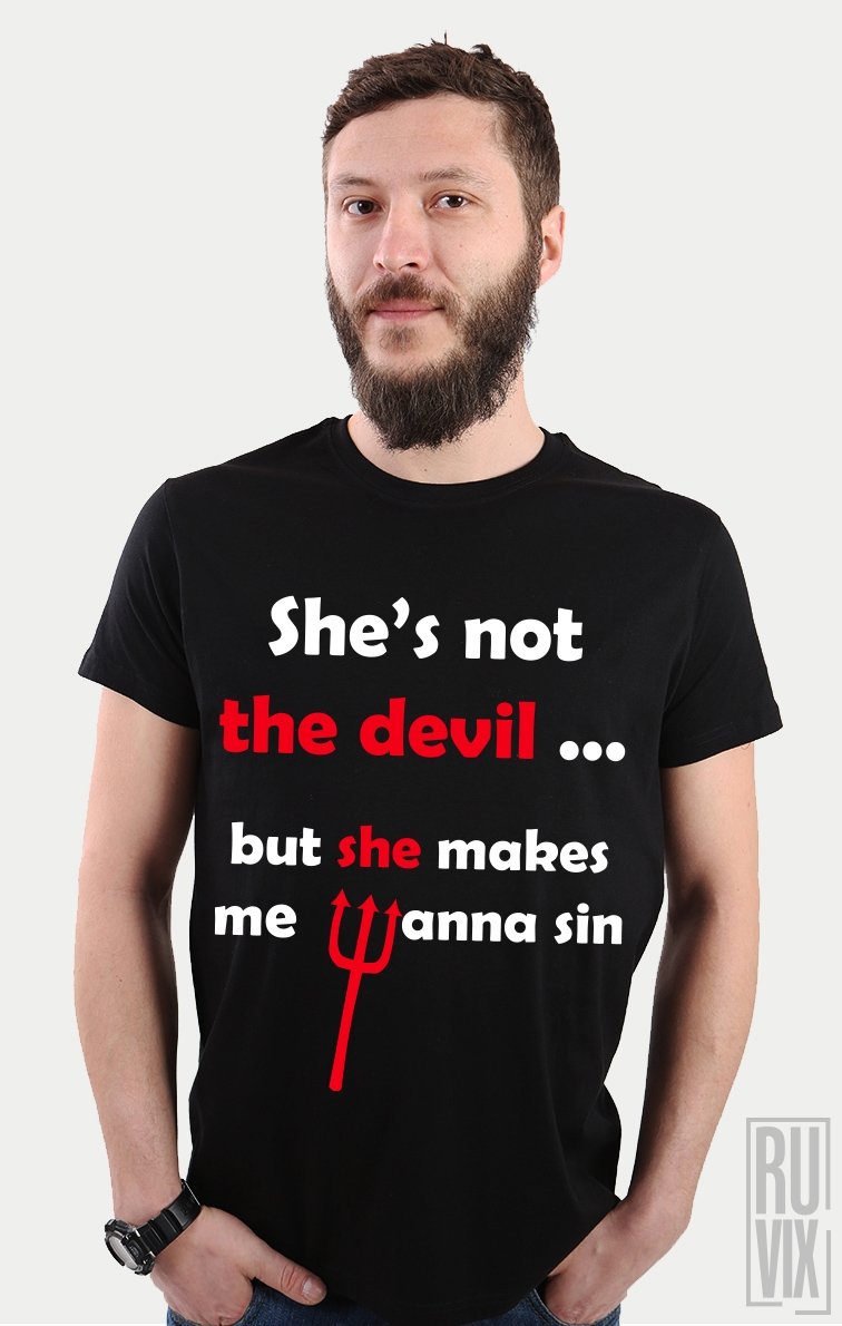 Tricou Wanna Sin (for him)