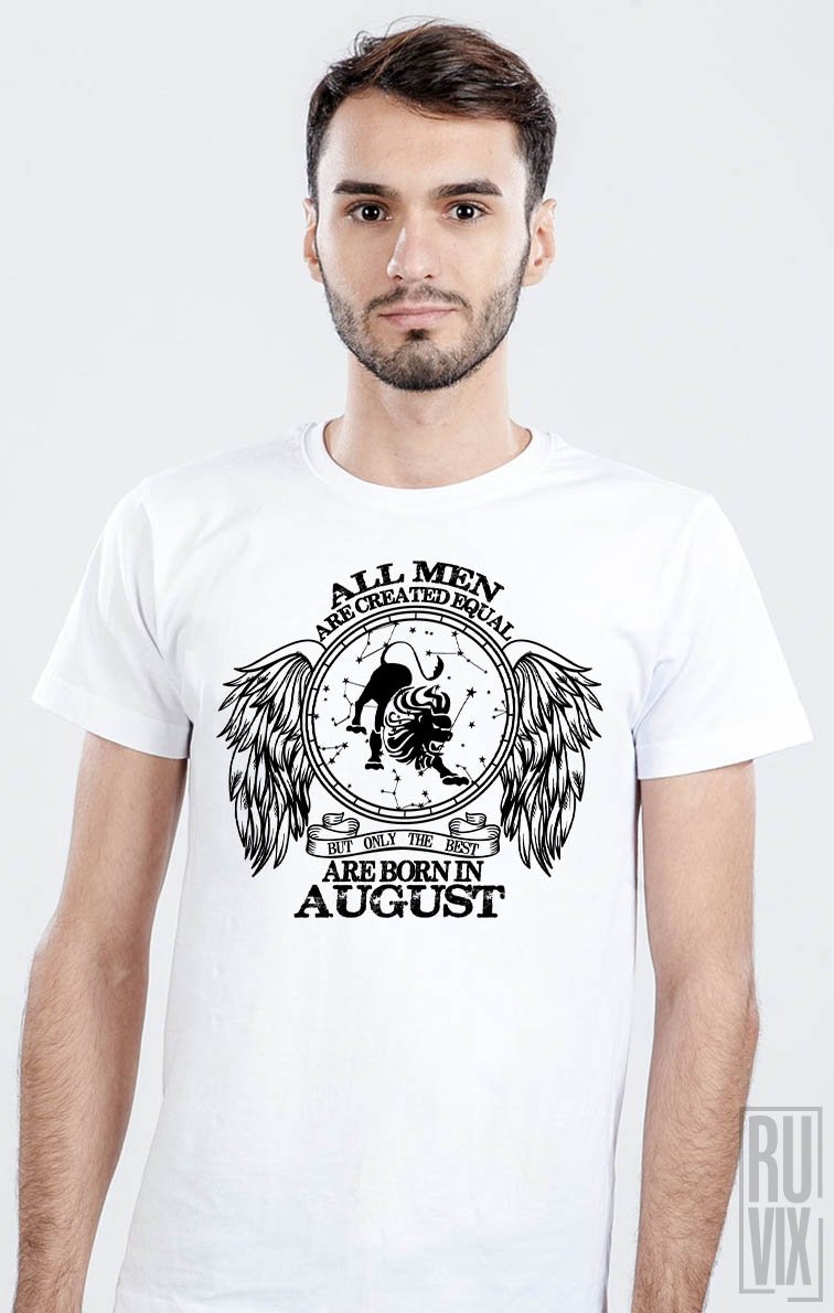 Tricou Leu - Zodiac August Bărbați