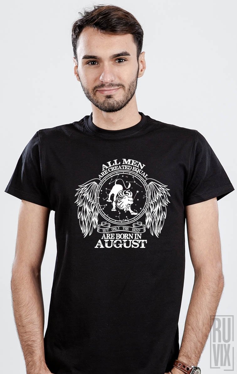 Tricou Leu - Zodiac August Bărbați