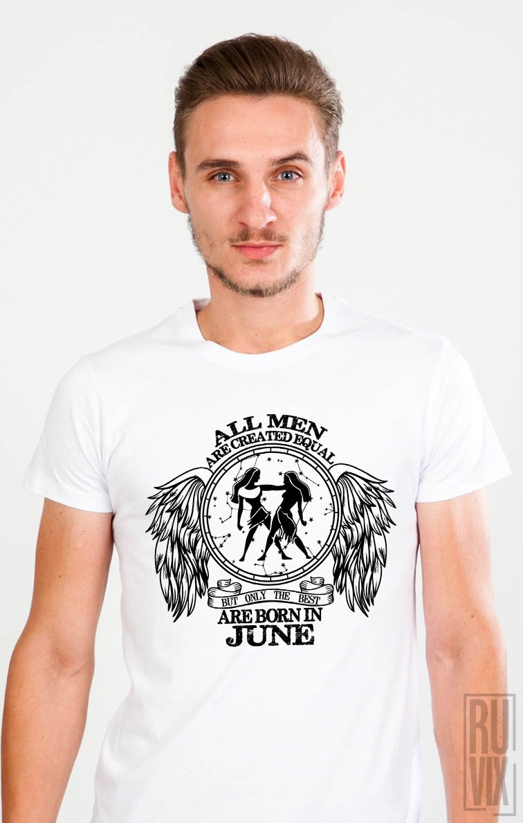 Tricou Gemeni - Zodiac Iunie Bărbați