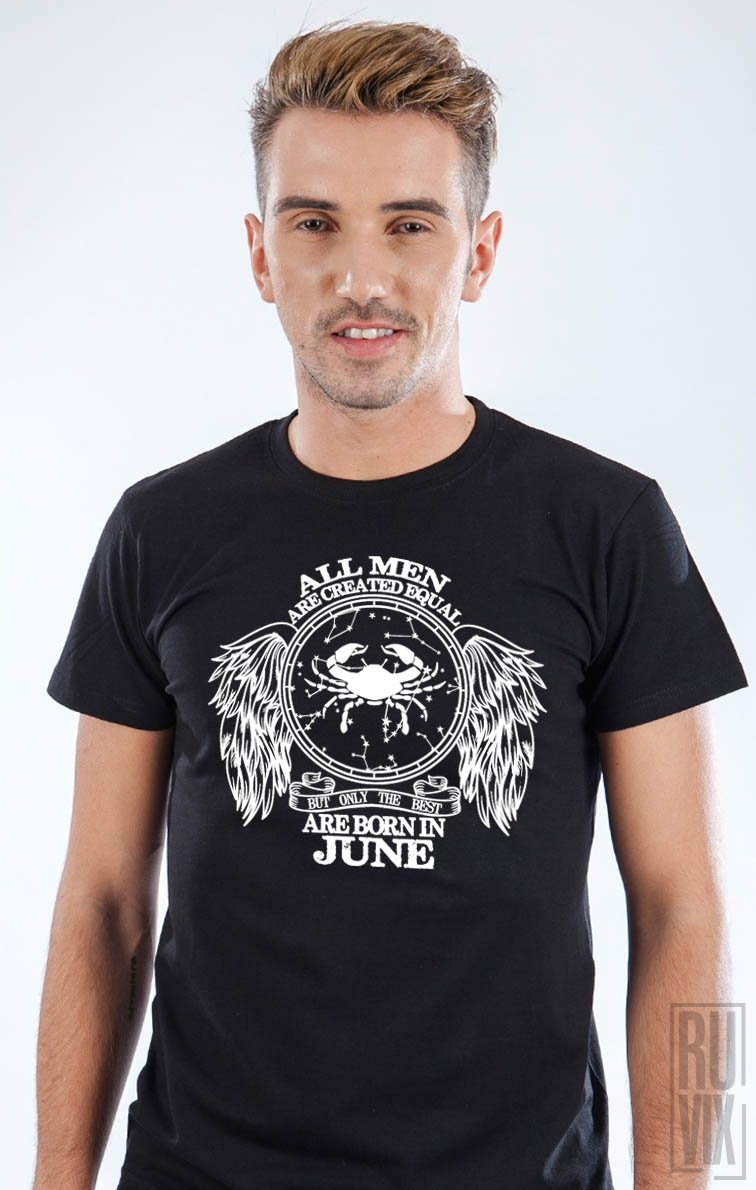 Tricou Rac - Zodiac Iunie Bărbați
