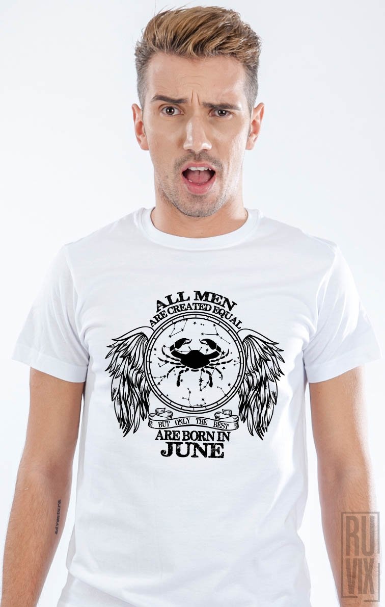 Tricou Rac - Zodiac Iunie Bărbați