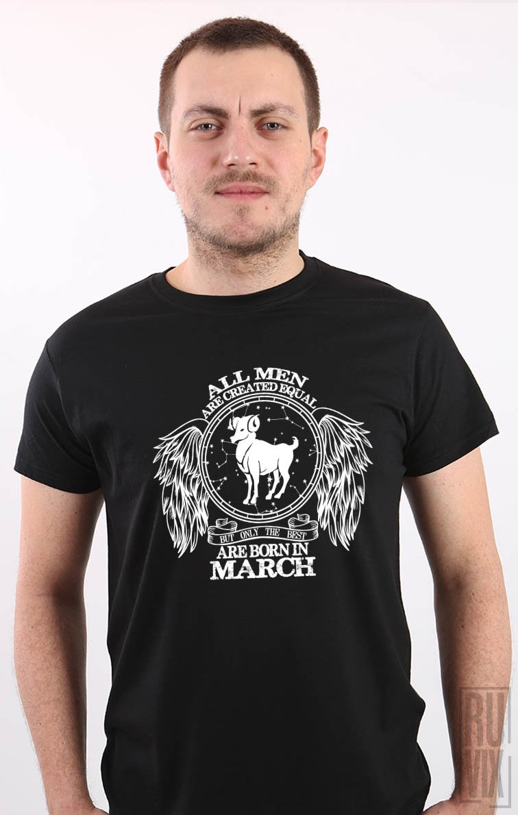 Tricou Berbec - Zodiac Martie Bărbați