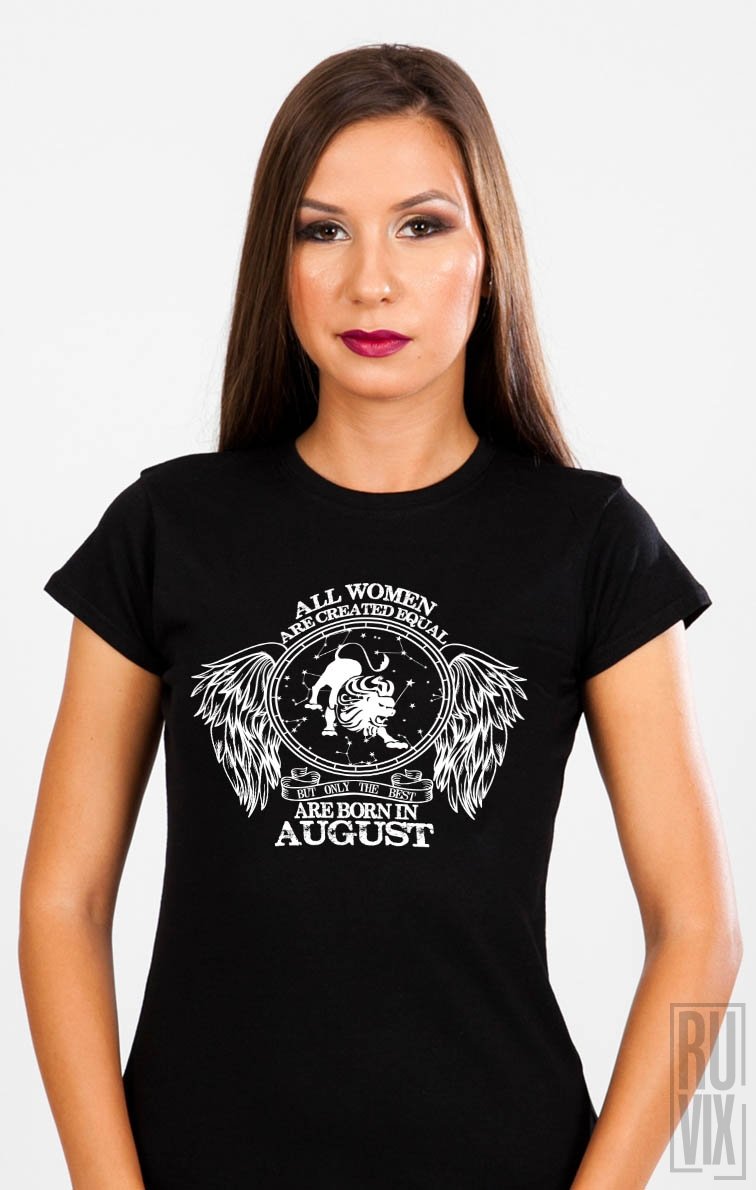 Tricou Leu - Zodiac August Damă