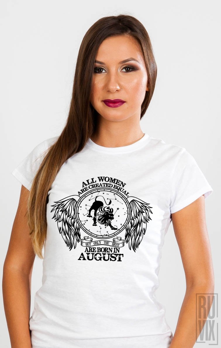 Tricou Leu - Zodiac August Damă