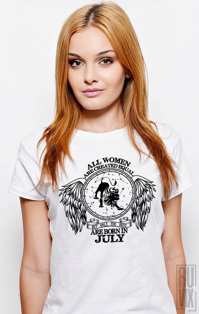 Tricou Leu - Zodiac Iulie Damă
