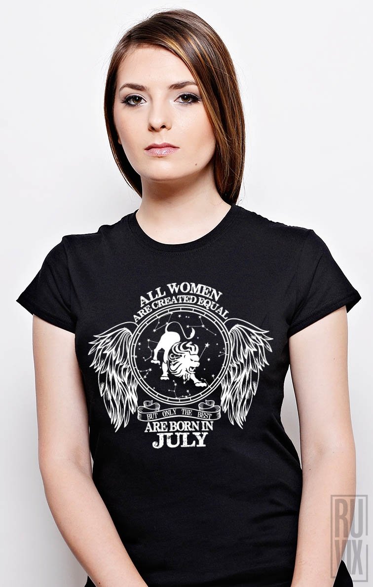 Tricou Leu - Zodiac Iulie Damă