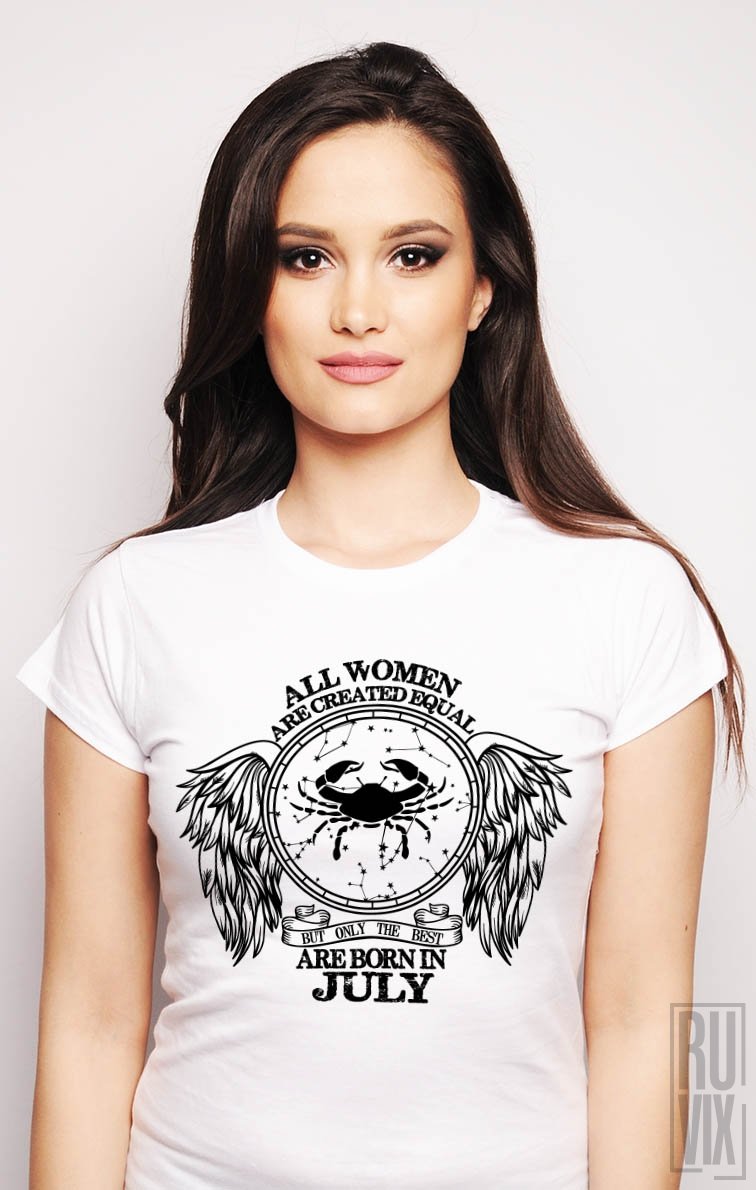 Tricou Rac - Zodiac Iulie Damă
