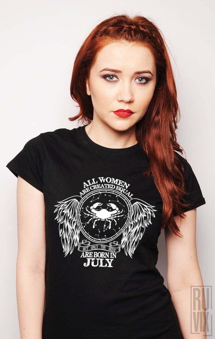 Tricou Rac - Zodiac Iulie Damă