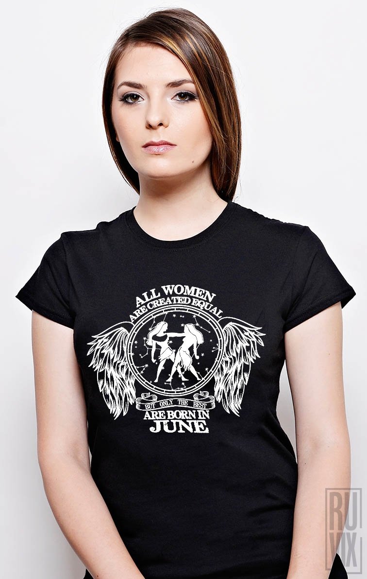 Tricou Gemeni - Zodiac Iunie Damă