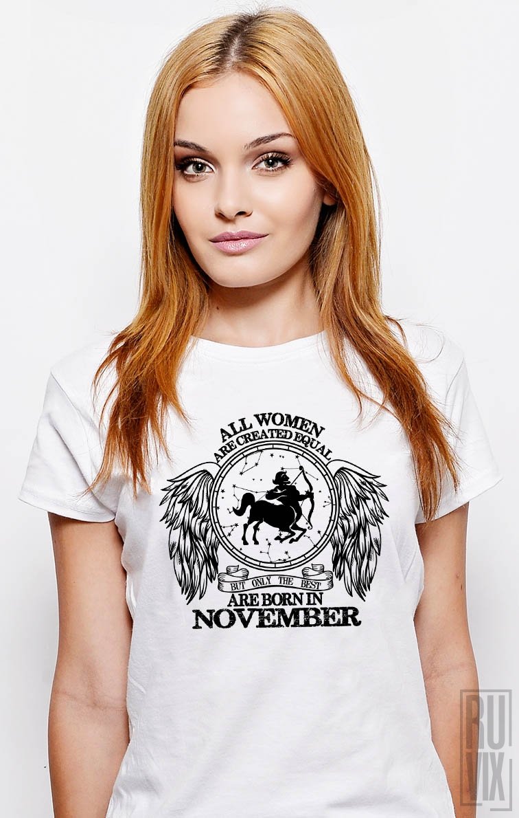 Tricou Săgetător - Zodiac Noiembrie Damă