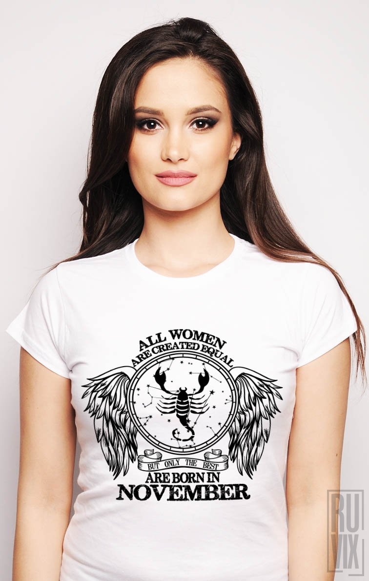 Tricou Scorpion - Zodiac Noiembrie Damă