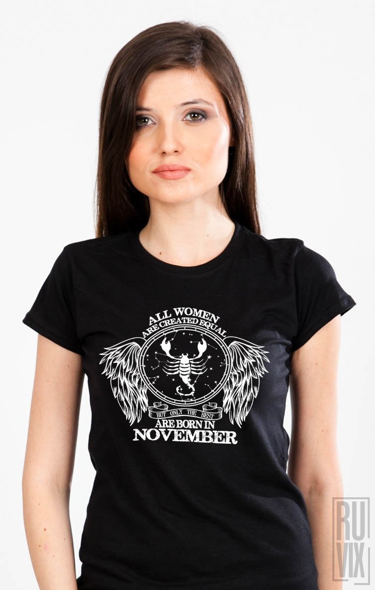 Tricou Scorpion - Zodiac Noiembrie Damă