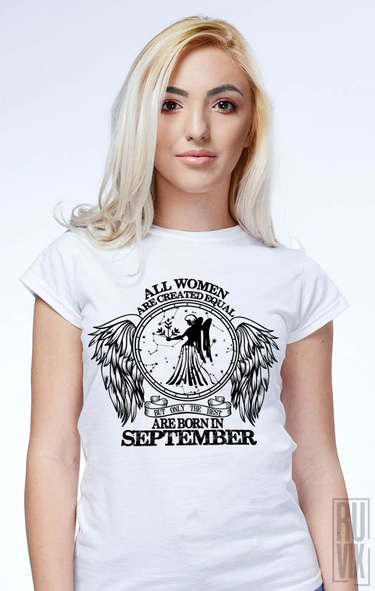 Tricou Fecioară - Zodiac Septembrie Damă
