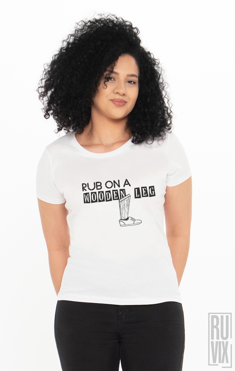 Tricou Frecție la Picior de Lemn