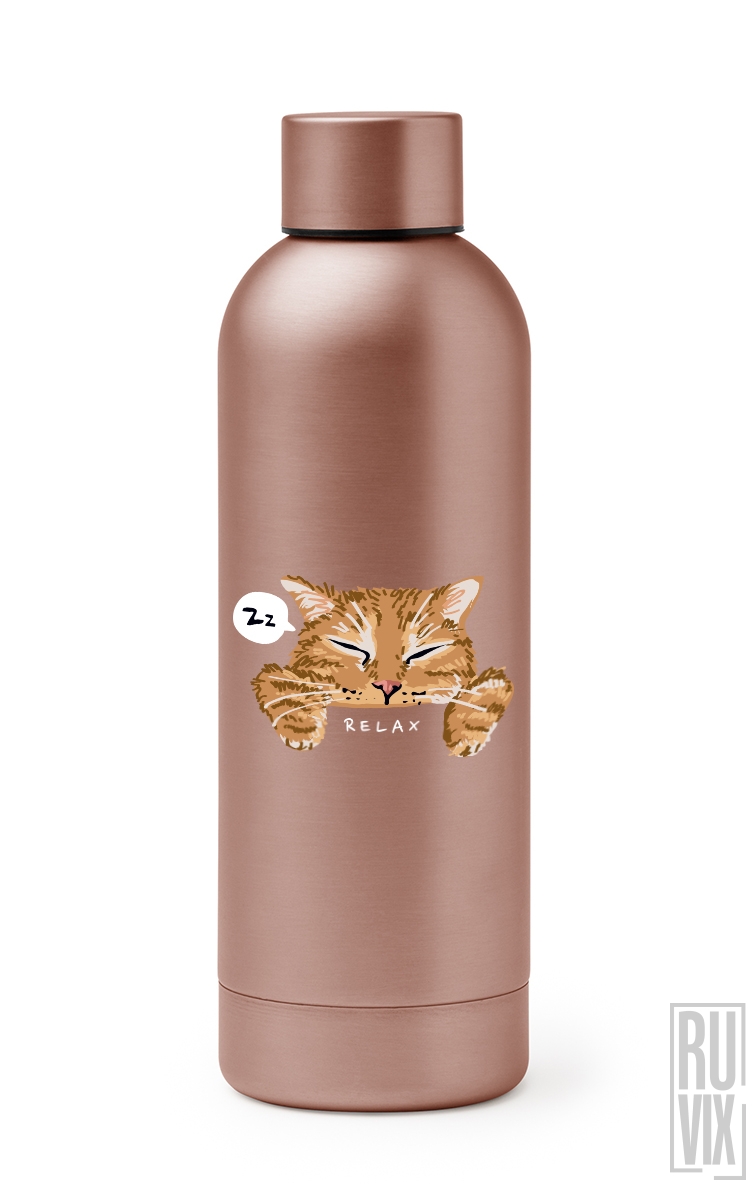 Relaxed Cat - Termos Premium